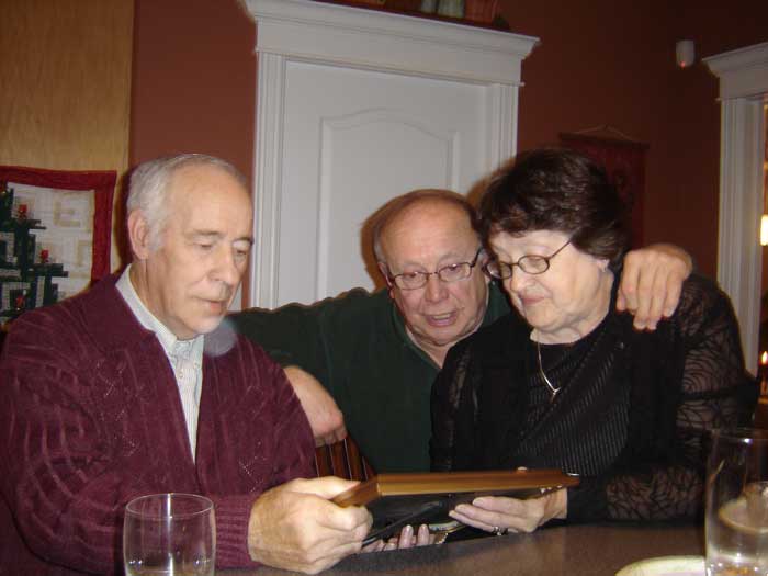 at Dad's party