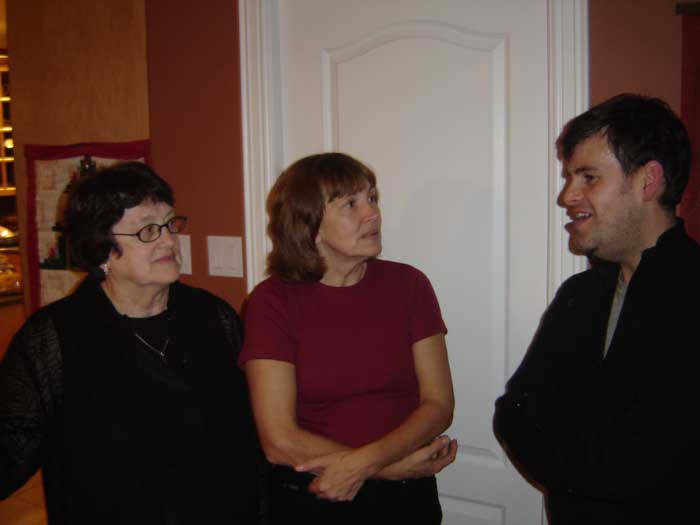 at Dad's party